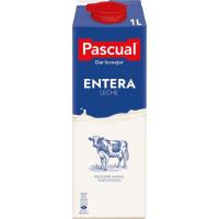 Leche entera PASCUAL brik 1 litro