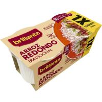 Vasitos de arroz redondo XL BRILLANTE pack 2x125 g