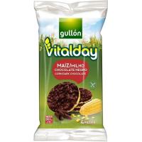 Tortitas de maíz choco GULLON VITALDAY, 100 g