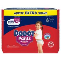 Spodnie 14-19 kg rozmiar 6 DODOT ACTIVITY EXTRA, opakowanie 35 sztuk