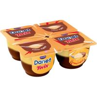 Natillas sabor Twix DANET pack 4x120 g