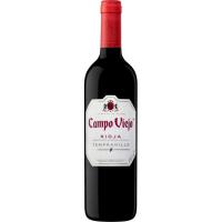 Vino Tinto Tempranillo Rioja CAMPO VIEJO botella 75 cl
