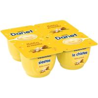 Natillas de vainilla DANONE Danet pack 4x120 g